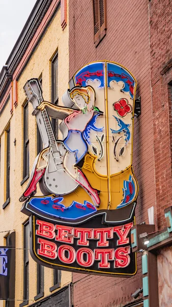 Betty Boots Pub Nashville Nashville Tennessee Juni 2019 — Stockfoto