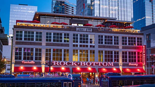 Famoso Rock Bottom Bar Nashville Nashville Tennessee Junio 2019 — Foto de Stock