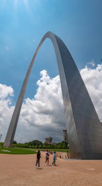 St. Louis'deki Gateway Arch - St. Louis, Missouri - 19 Haziran 2019