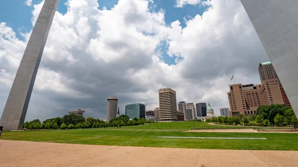 Gateway Arch National Park Saint Louis Louis Missouri Iune 2019 — стоковое фото