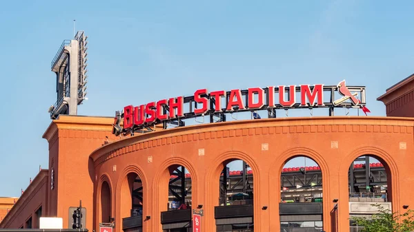 Famous Landmark Louis Bush Stadium Cardinals Louis Missouri June 2019 — Stock Photo, Image