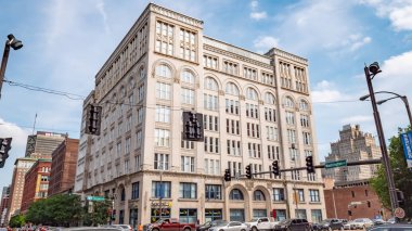 St. Louis'deki Tucker Blvd sokak köşesi - St. Louis, Missouri - 19 Haziran 2019
