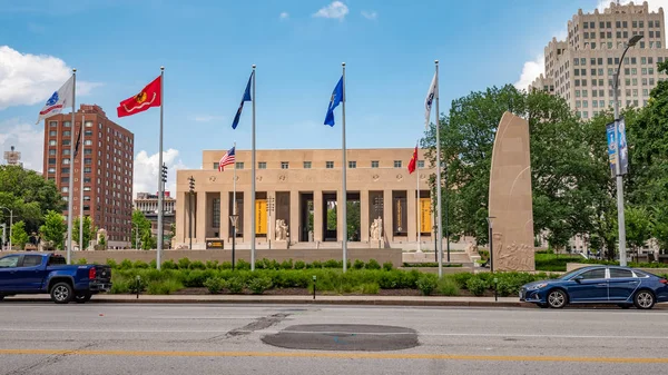 Soldater Memorial Military Museum Louis Missouri Juni 2019 — Stockfoto