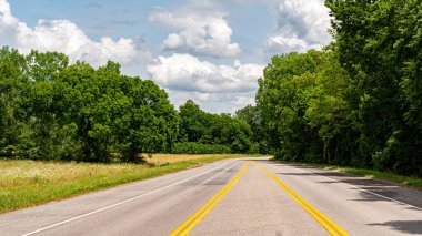 Tennessee ülkesinde tipik sokak manzarası - seyahat fotoğrafçılığı
