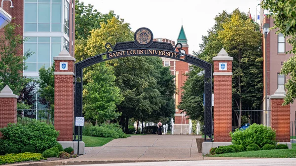 Saint Louis Üniversitesi Kampüsü Louis Missouri Haziran 2019 — Stok fotoğraf