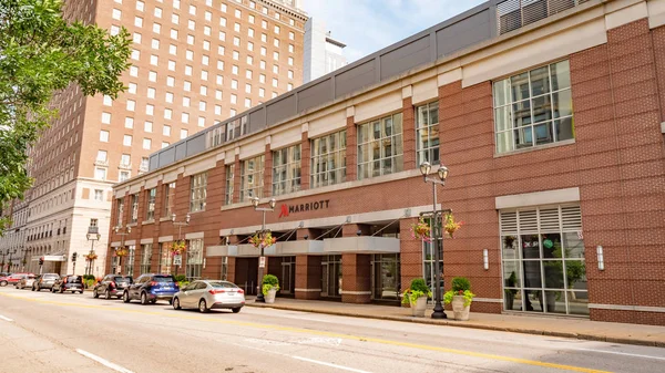 Louis Downtown Marriott Hotel Louis Missouri Haziran 2019 — Stok fotoğraf