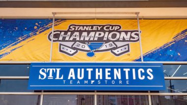 St. Louis Otantikler Takım mağazası - St. Louis, Missouri - 19 Haziran 2019