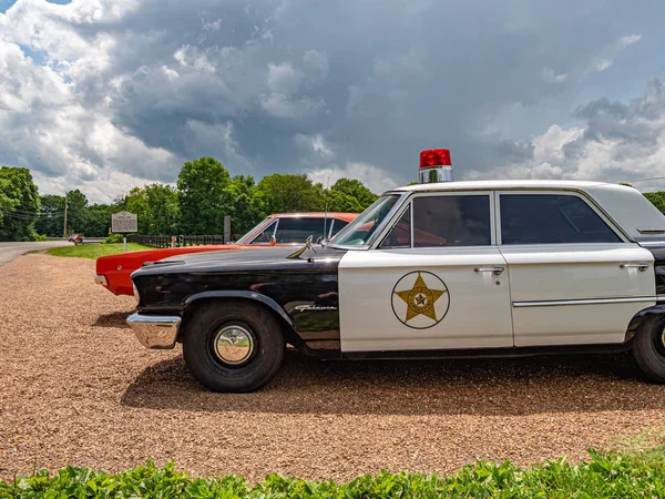 Ancienne Voiture Police Classique Leipers Fork Tennessee Leipers Fork Tennessee — Photo