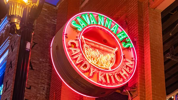 Savannahs Candy Konyha Nashville Broadway Nashville Tennessee Június 2019 — Stock Fotó