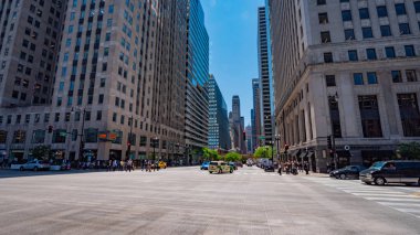 Chicago Nehri üzerindeki köprüler - Chicago, ABD - 11 Haziran 2019