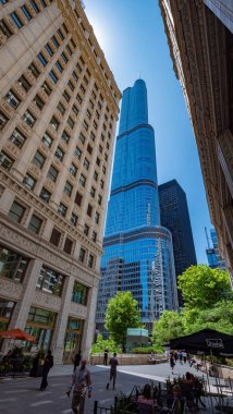 Chicago'da muhteşem mimari - Chicago, Abd - 11 Haziran 2019