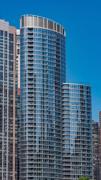 Красива архітектура в Чикаго-Чикаго, США-11 червня 2019 — стокове фото