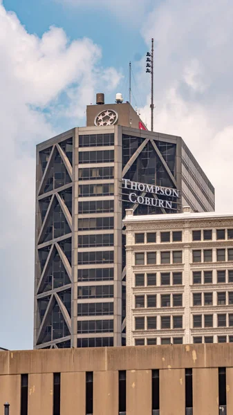 Thompson Coburn épület St. Louis-Saint Louis. USA-június 19, 2019 — Stock Fotó