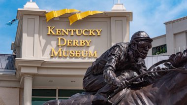 Louisville 'deki Kentucky Derby Müzesi - LOUISVILLE, ABD - 14 Haziran 2019