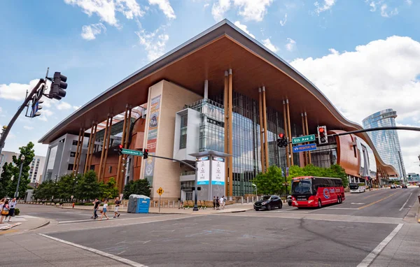 Music City Center in Nashville-Nashville, Verenigde Staten-15 juni 2019 — Stockfoto