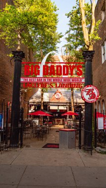 St Louis Lacledes Landing Büyük Babalar Restoran - Saint Louis. Abd - 19 Haziran 2019