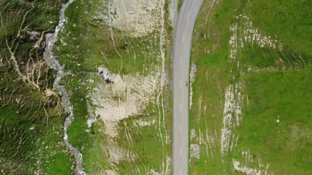 Πέρασμα Albula Κοντά Στο Moritz Στις Ελβετικές Άλπεις Ελβετία Από — Αρχείο Βίντεο