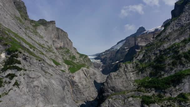 Die Schweizer Alpen Flug Über Die Schweizer Landschaft — Stockvideo
