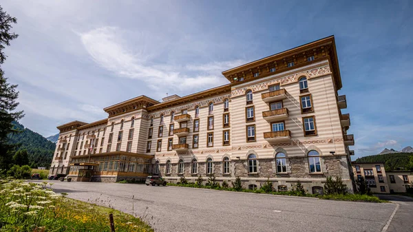 Majola Palace Hotel Engadin Switzerland Swiss Alps Switzerland July 2019 — Stock Photo, Image
