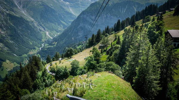 Ελβετικές Άλπεις Υπέροχο Τοπίο Και Φύση Της — Φωτογραφία Αρχείου