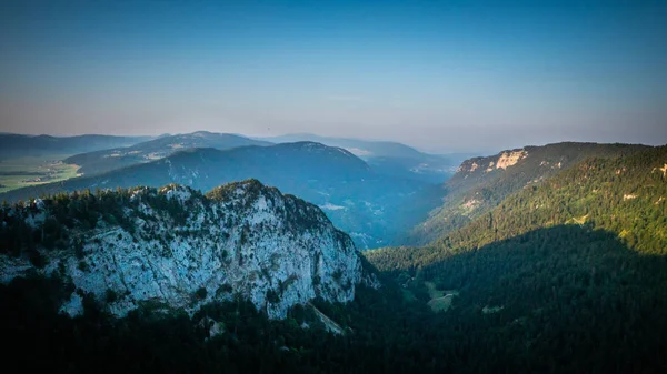Bergen Creux Van Regionen Schweiziska Alperna — Stockfoto