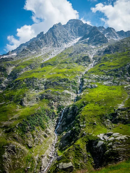 Дивовижна Швейцарія Чудовими Краєвидами Природою Швейцарських Альпах — стокове фото