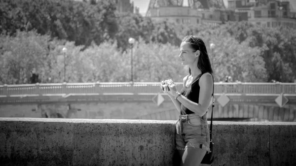 파리의 센강에 아름다운 — 스톡 사진