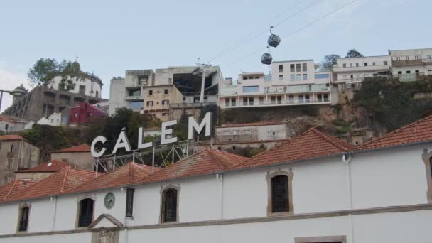 Calem Company Porto Porto Portugal Setembro 2019 — Vídeo de Stock