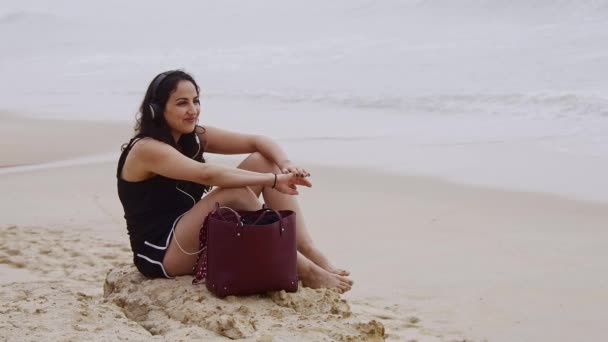 Літні Канікули Пляжі Ідеальне Місце Відпочинку Повільний Рух — стокове відео