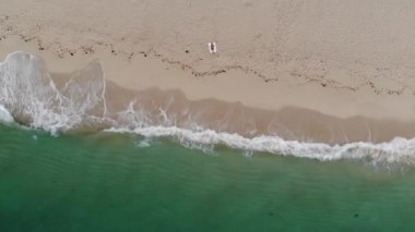Atlantik Okyanusu kıyısındaki Portekiz sahilleri - hava aracı görüntüleri
