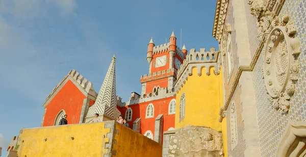葡萄牙帕拉西奥 佩纳城堡 旅游摄影 — 图库照片