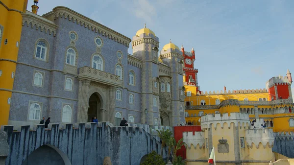 葡萄牙佩纳的神奇宫殿 旅游摄影 — 图库照片