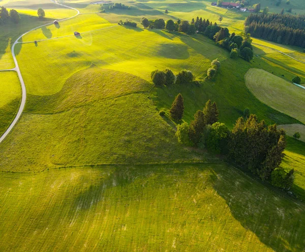 Incredibile Natura Della Baviera Nel Quartiere Allgau Delle Alpi Tedesche — Foto Stock