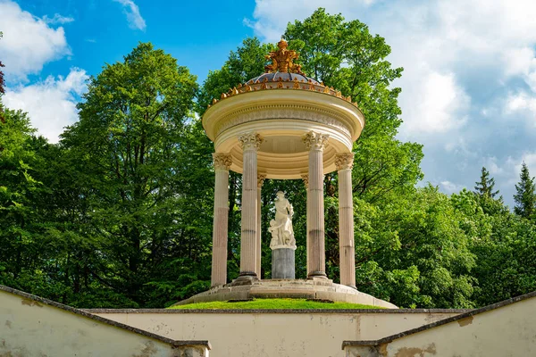 Templo Venus Castillo Linderhof Baviera Alemania Linderhof Alemania Mayo 2020 — Foto de Stock