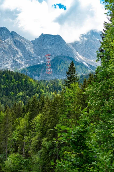 De tyska Alpernas fantastiska natur i Bayern — Stockfoto