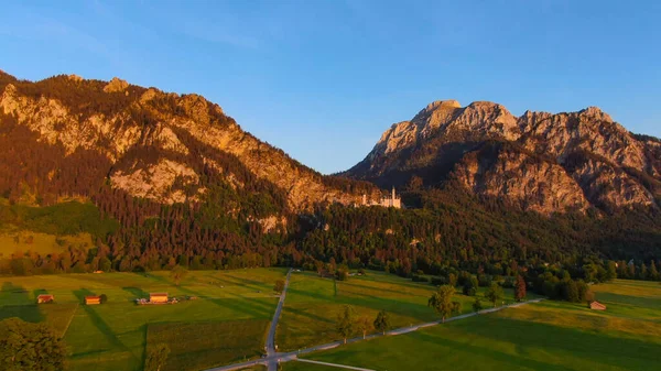 Διάσημο κάστρο Neuschwanstein στη Βαυαρία Γερμανία — Φωτογραφία Αρχείου