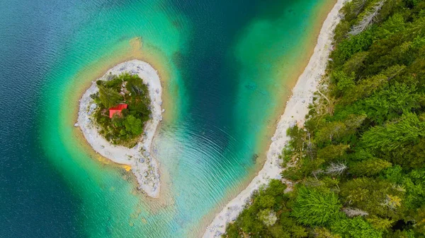 Úžasná příroda Bavorska v okrese Allgau v německých Alpách — Stock fotografie