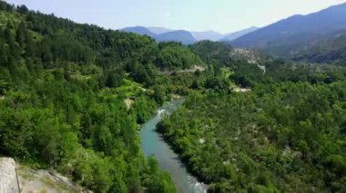 Fransa 'daki Verdon Kanyonu' nun şaşırtıcı doğası