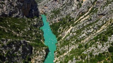 Fransız Alplerindeki Verdon Nehri