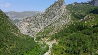 Fransız Alplerindeki Verdon Kanyonu