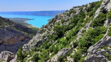 Fransız Alplerindeki Verdon Kanyonu