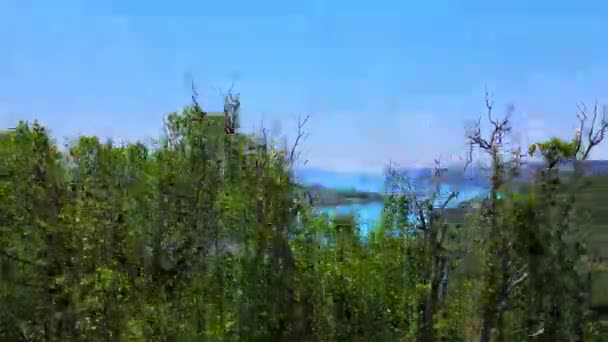 法国凡尔登峡谷的神奇性质 — 图库视频影像