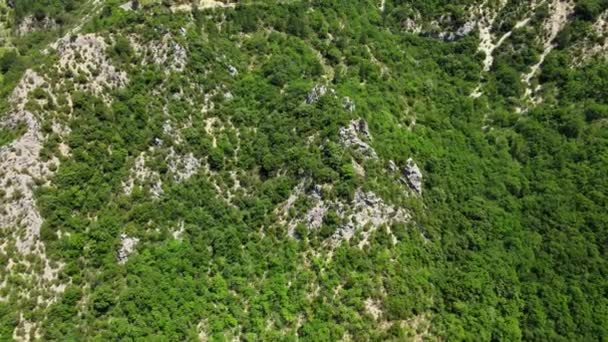 Maravilhosa natureza da França - O Canyon de Verdon — Vídeo de Stock