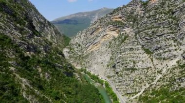Fransız Alplerindeki Verdon Kanyonu