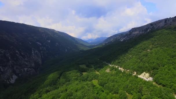 Národní park Prealpes D Azur ve Francii - úžasné krajiny — Stock video