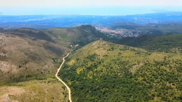Prealpes D Azur Nemzeti Park Franciaországban - fantasztikus tájkép — Stock videók