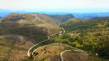 Fransa 'daki güzel Ulusal Prealpes D Azur Parkı