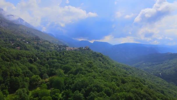 Nationalpark der Voralpen D Azur in Frankreich - atemberaubende Landschaft — Stockvideo