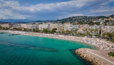 Güney Fransa 'da Cote D Azur' da Cannes şehri