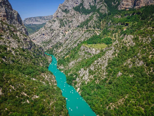 Erstaunliche Natur des Verdon Canyons in Frankreich — Stockfoto